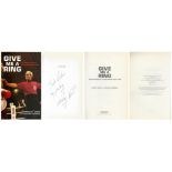 Mickey Vann Signed Book - Give me a Ring - Autobiography of Star Referee Mickey Vann Softback Book