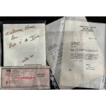 Dennis Hopper owned collection of prescription bag and prescription pill container with name