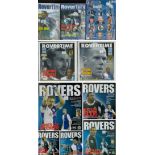 Football Collection of Rovers 5 x programmes Round two Blackburn Rovers v Huddersfield Town 21/09/