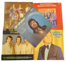 Vinyl collection of 5 signed albums including Herb Reed, Allun Davies, Cliff Whelan, The Bachelors