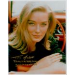 Tania Mallet signed 10x8 inch Goldfinger colour photo. Good Condition. All autographs come with a