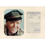 Richard Attenborough 16x12 mounted signature piece. Good Condition. All autographs come with a