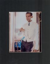 Signed Billy Zane An American Actor. 10 x 8 Inch Colour Photo Mounted 14 x 11 Inch. Good