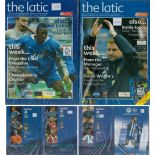 Football Collection of The Latic 2 x programmes Coca-Cola Championship Wigan Athletic v Leicester