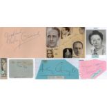 Collection signatures, Christina Foyle, Patricia Karim, Owen Nares, Flora Robson, Lesley Osmond,