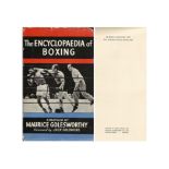 Maurice Golesworthy 1st Edition Hardback Book Titled 'The Encyclopaedia of Boxing'. This book is