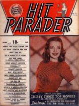 Hit Parader April 1946 movie songs from 33 Top movies and Broadway musicals booklet. Good Condition.