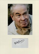Stanley Baxter signed 16x12 overall mounted signature piece includes signed album page and a