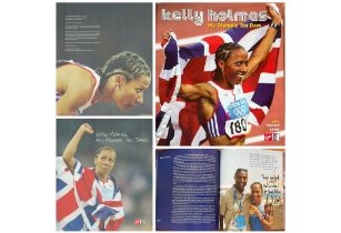 British Athlete Dame Kelly Holmes DBE OLY Personally Signed 'Kelly Holmes -My Olympic Ten Days'
