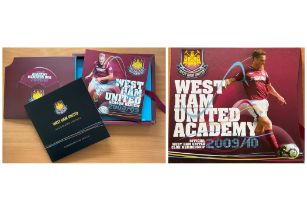 West Ham Utd Academy 2009/10 Official Club Membership Pack. DVD Included. Commemorative Edition