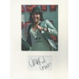 Russell Brand 16x12 overall mounted signature piece includes signed white card and colour photo.