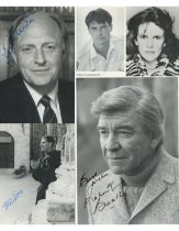 Collection signed photos, Robert Beatty, Francis Tomity, Ben Cross, Bruce Roberts, Neil Kinnock.
