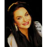 Crystal Gayle signed 10x8 inch colour photo. Good Condition. All autographs come with a