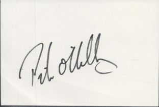 Tony Cottee signed 6x4inch white card with Wikipedia page. Good condition Est.