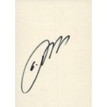 Markus Babbel signed 4x3 inch white card. Good condition Est.