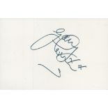 Gary Lovini signed on back of Colour Photo. 6x4 Inch. Violinist. Good condition Est.