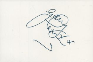 Gary Lovini signed on back of Colour Photo. 6x4 Inch. Violinist. Good condition Est.
