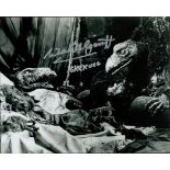 Michael Kilgarriff The Dark Crystal (1982) as SkekUng actor signed 10 x 8 inch b/w photo. Good