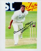 Darren Gough signed 10x8 colour photo. Good condition Est.