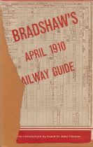 Bradshaw's Railway Guide: April 1910. Published 1968. Dust jacket ripped and aged condition. Good