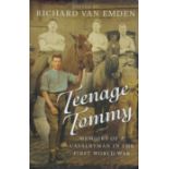 Teenage Tommy Hardback Book by Richard Van Emden. Memoirs of a Cavalryman in the First World War.