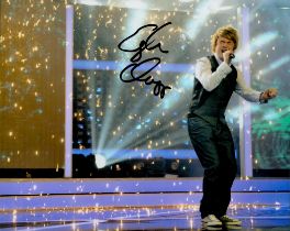 Eoghan Quigg signed Colour Photo 10x8 Inch. Is an Irish singer from Northern Ireland, who was the