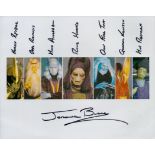 Star Wars Jerome Blake signed 10 x8 inch colour montage photo of the 7 roles he has played. He has