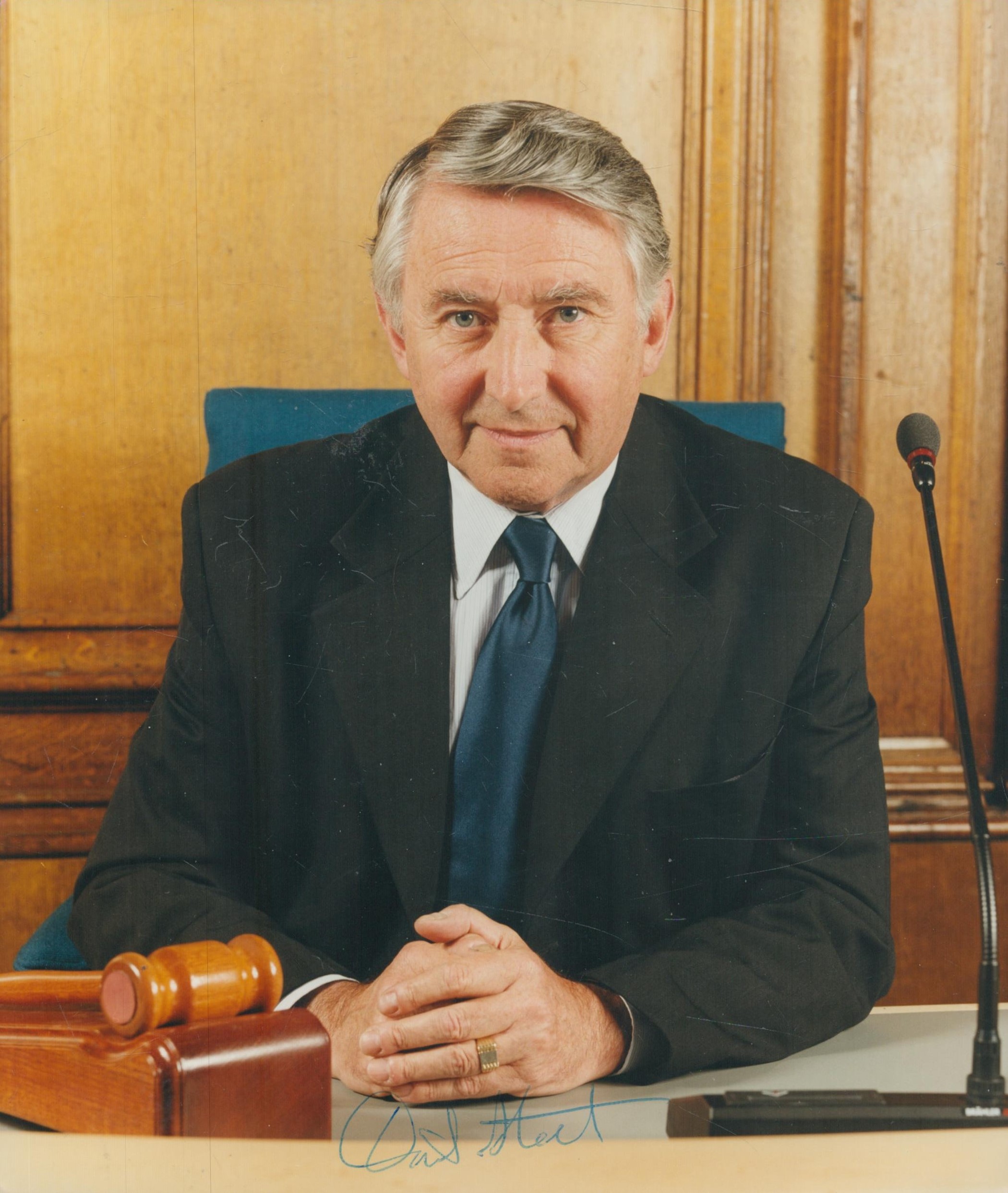 David Steel Former Liberal Party Leader 8x6 inch signed photo. Good condition Est.