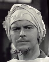 Dads Army Private Pike actor Ian Lavender signed 10 x 8 inch b/w photo. Good condition Est.