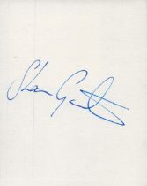 Shaun Goater signed 4x3 inch white card. Good condition Est.