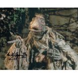 Michael Kilgarriff The Dark Crystal (1982) as SkekUng actor signed 10 x 8 inch colour photo. Good