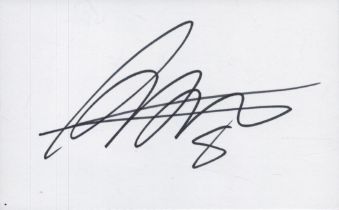 Ross Barklay signed 5x3 inch white card. Good condition Est.