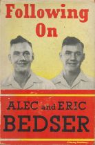 Following on by Alec and Eric Bedster hardback book 1959. Inscribed. UNSIGNED. Good Condition. All