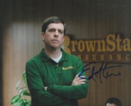 Ed Helms signed 10x8 inch colour photo. Good Condition. All autographs come with a Certificate of