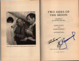 David Scott and Alexei Leonov - 'Two Sides of the Moon' UK first edition 2004, the inside story of