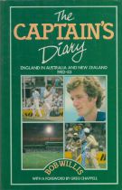Bob Willis signed The Captain's Diary - England in Australia and New Zealand 1982-83 hardback