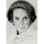 Jean Simmons signed 6x4 inch black and white photo. Good Condition. All autographs come with a