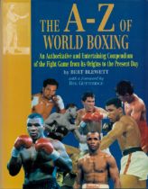 The A-Z of World Boxing by Bert Blewett hardback book. UNSIGNED. Good Condition. All autographs come
