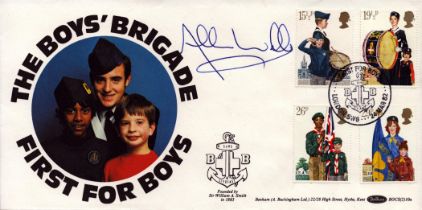 Alan Wells signed Boys brigade FDC. 24/3/82 London SW6 postmark. Good Condition. All autographs come