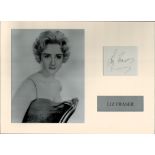 Liz Fraser 16x12 inch mounted signature piece includes signed white card and stunning black and