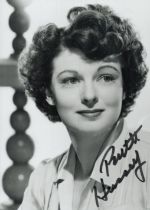 Ruth Hussey signed 5x3.5 inch black and white photo. Good Condition. All autographs come with a