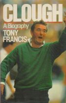 Clough - a biography by Tony Francis hardback book. UNSIGNED. Good Condition. All autographs come