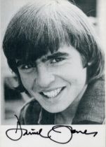 Davy Jones signed 7x5 inch black and white photo. Good Condition. All autographs come with a