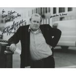 Emmet Walsh signed 10x8 inch black and white photo dedicated. Good Condition. All autographs come