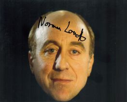 Norman Lovett signed 10x8 inch colour photo. Good Condition. All autographs come with a