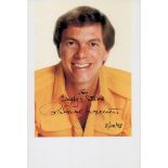 Richard Carpenter 8.5x5.5 inch colour promo photo dated 1998. dedicated. Good Condition. All
