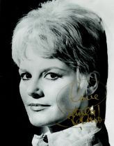 Petula Clark signed 10x8 inch black and white photo. Good Condition. All autographs come with a