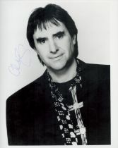 Chris de Burgh signed 10x8 inch black and white photo. Good Condition. All autographs come with a
