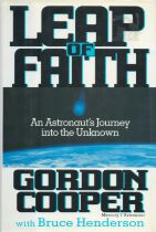 Gordon Cooper - 'Leap of Faith' (autobiography) US first edition hardback 2000, excellent