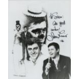 Jerry Lewis signed 10x8 inch black and white montage photo. Good Condition. All autographs come with